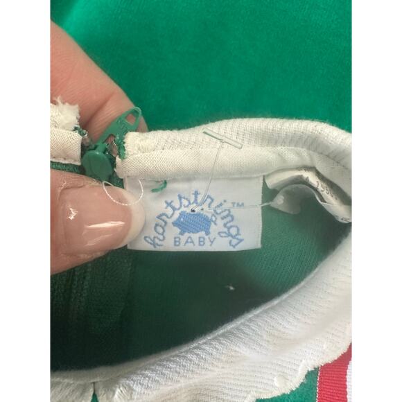 Vintage Heartstrings One Piece Holiday Outfit Sz. 24m - Picture 6 of 7